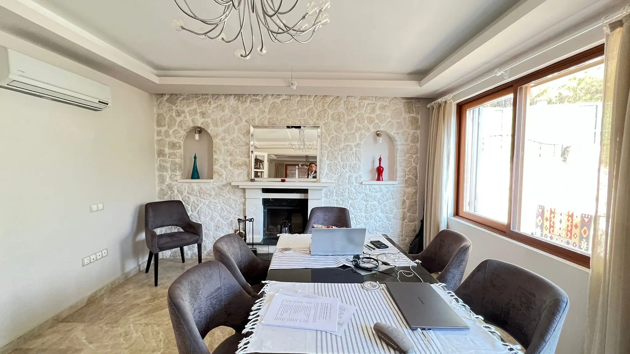 Dining space
